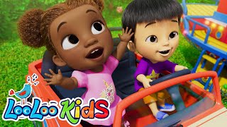 2H  Vehicles Song 🚙🚌 Toddler Music and Kids Melodies by LooLoo Kids [upl. by Alleinnad]