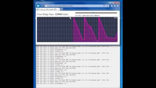 ESP8266  SDK  TCP  BAD Free Heap [upl. by Initsed]