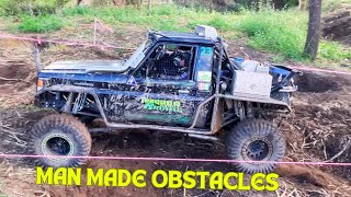 4wd’s Tackle Man Made All Terrain Obstacles  Winch Trucks  Carnage Offroad  offroad ad [upl. by Orvil]