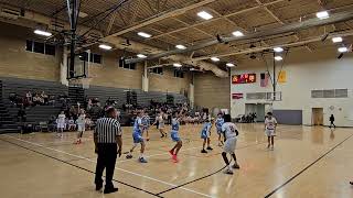 Tony Hillerman Middle School vs James Monroe Boys ATeam  11424 [upl. by Yoj608]