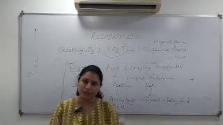 Respiration part1Class10th By DrPrerna Maam [upl. by Malim]