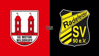 MOTOR WILSDRUFF  RADEFELDER SV  Sachsenliga 17 Spieltag  24022024 [upl. by Cynthla]