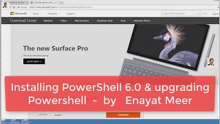 Windows PowerShell 6 installation with 5 1 upgrades [upl. by Huai965]