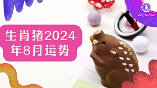 生肖猪8月2024年运势 属猪2024年8月运势如何生肖猪 2024年运势 8月运势 属猪运势 [upl. by Orlando]