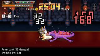 Half Minute Hero 2 The Second Coming Infinite Battle 100 speedrun 213477 [upl. by Everson]