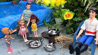 Lilly milly ki kahani part 43 mittu ne bchai sabki jaan barbie doll cartoon the barbie task [upl. by Nodnalb698]