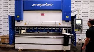 Primeline E 30160 160 Ton x 10 6Axis CNC Press Brake w Press Brake Dies [upl. by Kirven304]