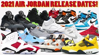 2021 AIR JORDAN RELEASE DATES  LIGHTNING 4 RELEASING [upl. by Ahsened]