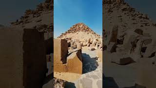 Old Kingdom PYRAMID amp GRANITE Temple at ABUSIR Egypt [upl. by Wind]