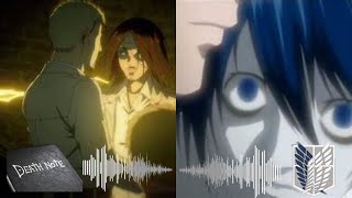 I Switched AOT And Death Note Music [upl. by Myriam]