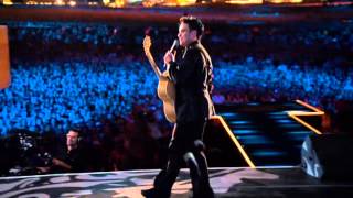 Robbie Williams  Better Man  Live at Knebworth [upl. by Linetta305]