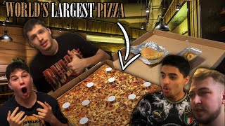 WE BOUGHT THE WORLDS LARGEST PIZZA [upl. by Demmy]