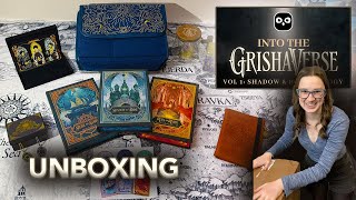 Unboxing Into the Grishaverse Vol 1 Special Editions of Shadow amp Bone by OwlCrate Books amp Goodies [upl. by Tija373]