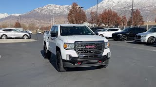 2021 GMC Canyon AT4 wLeather UT Lindon Provo Orem Pleasant Grove American Fork [upl. by Lambrecht]