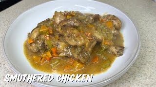 Juiciest Smothered Chicken Youll Ever Taste [upl. by Raney]