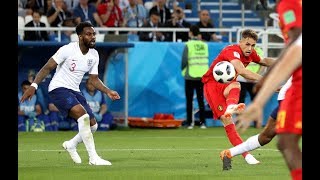 Adnan Januzaj AMAZING GOAL England 01 Belgium  28062018 [upl. by Mastrianni920]