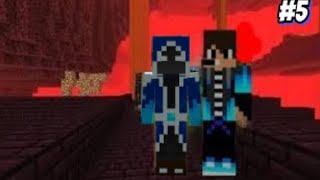 We Found Nether Fortress In Minecraft Multiplayer Gameplay 5 [upl. by Herstein59]