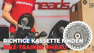 Die richtige Kassette finden  Fahrrad Kassetten verstehen für IndoorTraining  Rollentrainer Umbau [upl. by Idaline]