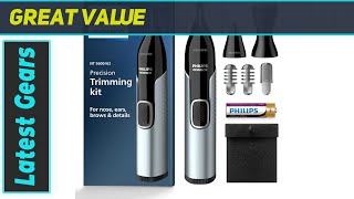 Philips Norelco Nose Trimmer 5000 The Ultimate Grooming Tool [upl. by Saitam457]