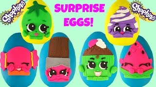 SIX SHOPKINS SURPRISE EGGS  Season 1 2 3 [upl. by Sophronia]