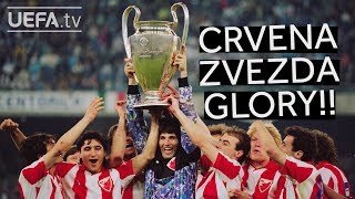 CRVENA ZVEZDA beat MARSEILLE on penalties to win the 1991 European Cup [upl. by Hareehahs]