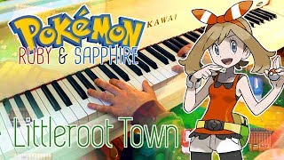 Littleroot Town  POKÉMON Ruby amp Sapphire  Piano cover arr by MusicMike512 [upl. by Abdu]