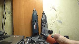 Milwaukee C12 RT визуальный внешний обзор amp Dremel и Bosch GRO [upl. by Tahmosh818]