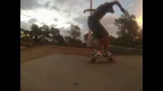 Shane Wallace Skating Flagstaff Hill Skatepark Flaggys [upl. by Feld909]