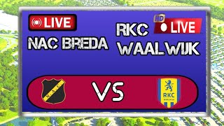 NAC Breda Vs San Live Score Live match RKC Waalwijk Match Usa Major League FootbalI [upl. by Hgieliak]