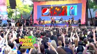 Backstreet Boys  Larger Than Life Live on GMA 31082012 [upl. by Eioj179]