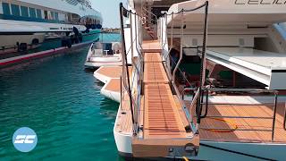 Multifunction gangway for superyachts [upl. by Nomed]