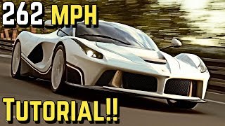 GT SPORT  262 MPH LaFerrari Setup Tutorial [upl. by Ramled]