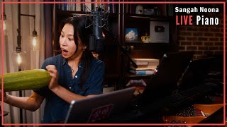 🔴LIVE Piano Vocal Music with Sangah Noona 831 [upl. by Nnaeoj]