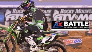 BATTLE Head 2 Head Semis amp Final  Saturday  Baltimore  AMSOIL Arenacross [upl. by Dnana417]