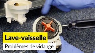 Les 6 causes de problèmes de vidange sur un Lavevaisselle [upl. by Aseiram]