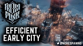 Frostpunk  Efficient Early Game City amp Tips [upl. by Fablan386]