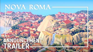 NOVA ROMA  Announcement Trailer  Roman CityBuilder [upl. by France326]