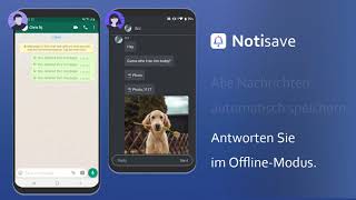 Notisave  Alle Nachrichten automatisch speichern [upl. by Airdna917]