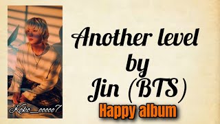 BTS jin Another level easy lyrics  Happy album [upl. by Yeltnarb54]