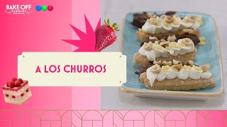 ¡A los churros Gritos y durezas en la prueba creativa  Bake Off Famosos [upl. by Calder565]