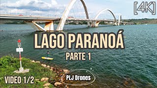 208  4K  Drone  Lago Paranoá 1  Brasília  DF drone lago lagoparanoa lagoparanoá brasilia [upl. by Munsey]