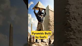 Pyramids Built by Gods shorts ancientegyptianpyramids pyramid egypt ai anubis aivideo myth [upl. by Farr665]