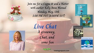 A Cuppa amp A Natter Live Chat With Author Kelly Anne Manuel [upl. by Ettelracs]