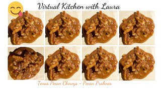 The Best Texas Pecan Chewy Candy Pecan Pralines [upl. by Abbey]