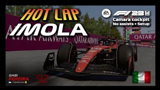 HOTLAP IMOLA F1 23 2023  Setup sin asistencias [upl. by Alejna321]