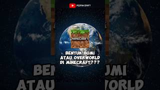 Apa Bentuk Bumi Di Minecraft PART 1 ft Zet22 shorts minecraft [upl. by Panter]