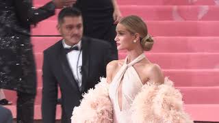 Rosie Huntington Whiteley at Met Gala 2019 [upl. by Dahcir51]