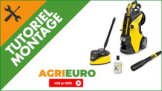 Monter le Nettoyeur haute pression Karcher à eau froide K7 Premium Smart Control Home [upl. by Nauhs708]