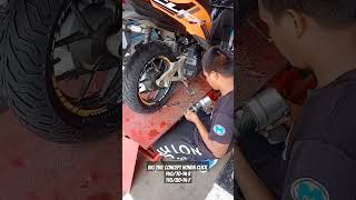 Big Tire Honda Click Vario [upl. by Vatsug]