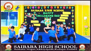 PRIVATE PARTY  Song  Dance Performance  Childrens Day  Saibaba high School  202425 [upl. by Kassab]